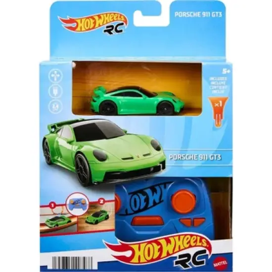 Hot Wheels 1:64 Scale Remote Control Porsche 911 GT3 image {5}