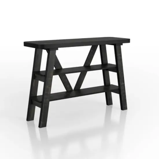 New Riverton Open Shelf Console Table - miBasics image {8}