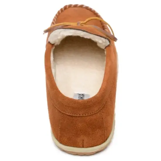 Minnetonka Men's Suede Tomm Moccasin Slippers image {3}