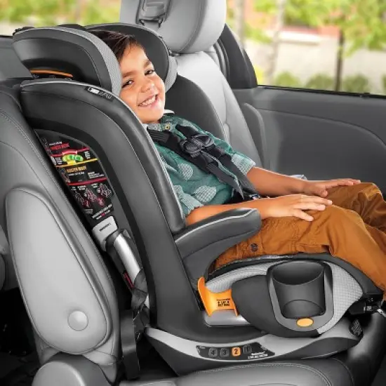 Chicco MyFit Zip Air Harness Booster Car Seat - Q Collection image {3}
