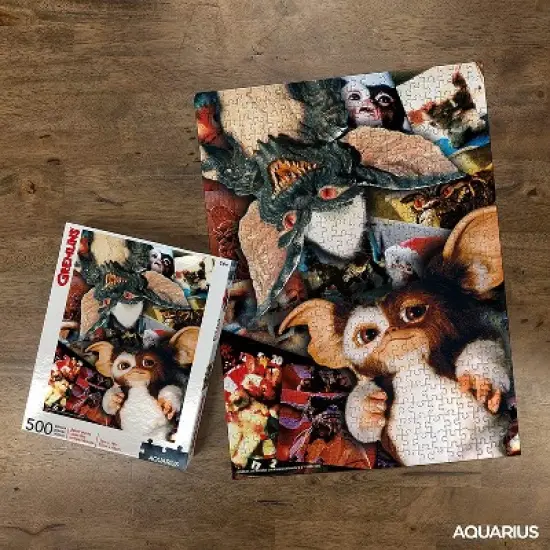 Aquarius Puzzles Gremlins 500 Piece Jigsaw Puzzle image {1}