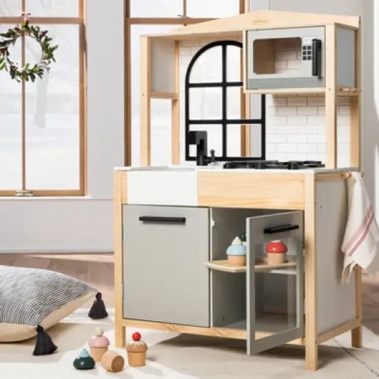 Wooden Toy Kitchen - Hearth & Hand&trade; with Magnolia image {1}