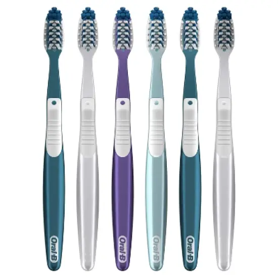 Oral-B Pro-Health CrossAction All-in-One Soft Toothbrush - 6ct image {1}
