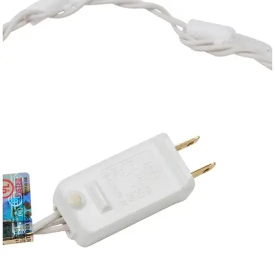 GE Energy Smart 150-Count Constant White Faceted LED Plug-In Icicle Lights image {2}