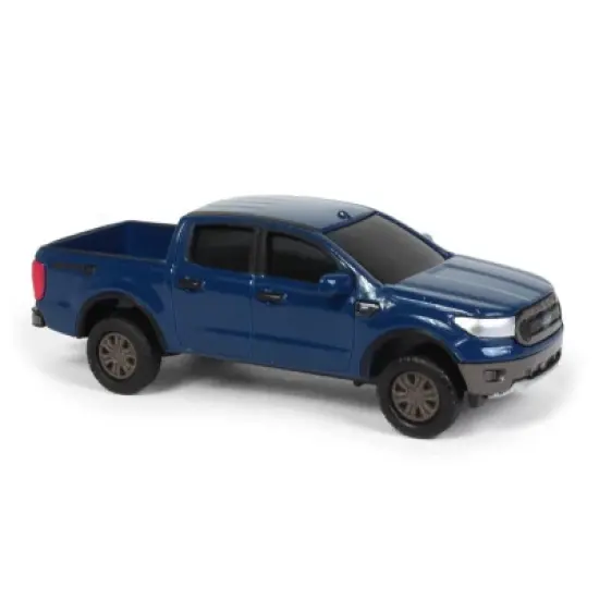 1/64 2019 Blue Ford Ranger Toy Truck by ERTL 47168-2 image {1}