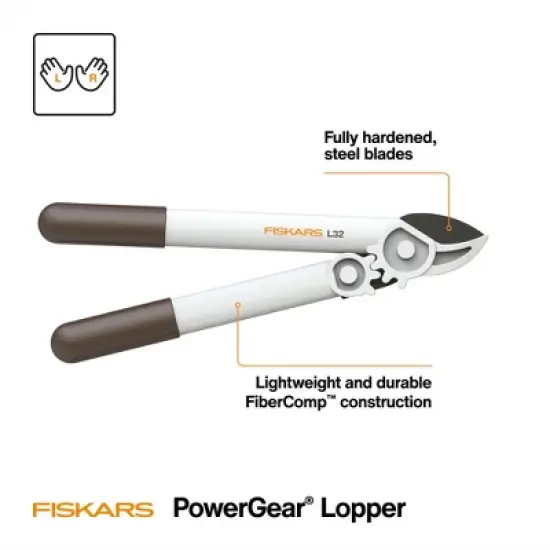 Fiskars 2" Lightweight Lopper image {1}