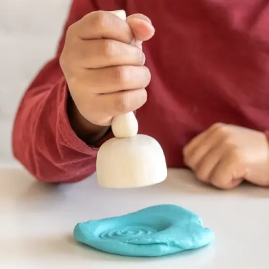 READY 2 LEARN&trade; Wooden Dough Stampers - Set of 4 image {9}