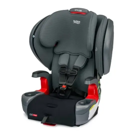 Britax Grow with You ClickTight+ Harness Ombre SafeWash Booster Car Seat - Black image {6}