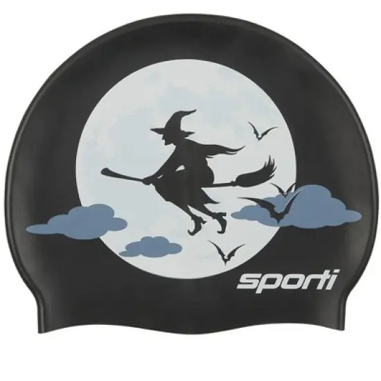 Sporti Witch Silicone Swim Cap image {5}