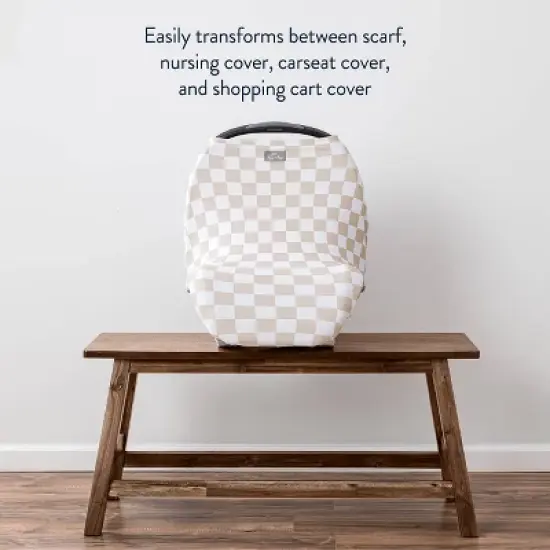 Itzy Ritzy Mom Boss 4-in-1 Nursing Cover - Tan image {2}