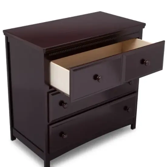 Delta Children Emerson 3 Drawer Dresser with Changing Top image {5}