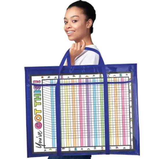 Carson Dellosa Education Deluxe Bulletin Board Storage Pocket Chart Storage (1 storage bag) image {5}