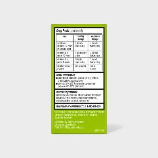 Senna Laxative Tablets - 100ct - up&up&trade; image {3}
