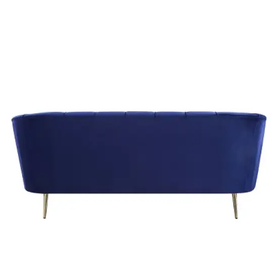 78" Eivor Sofa Blue Velvet - Acme Furniture image {1}