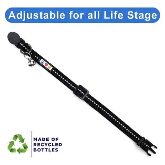 Recycled Reflective Cat Collar image {5}