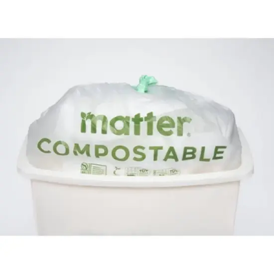 Matter Compostable Tall Kitchen Trash Bags - 13 Gallon/40ct image {3}