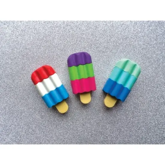 Geddes Scented 3D Ice Cream Bar Erasers - 48 per bag image {4}