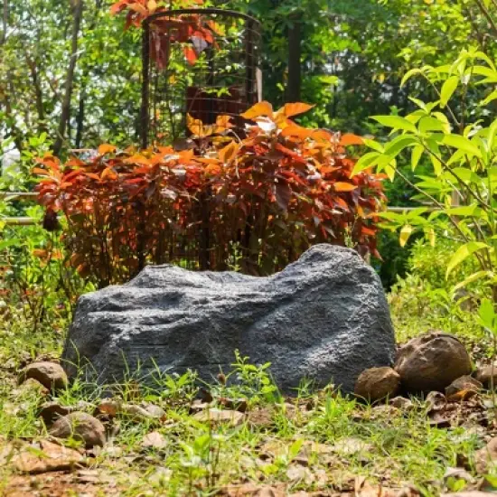 Outdoor Natural Artificial Diamond Rock Decor for Gardens, Lawns, and Landscapes image {9}