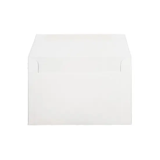 JAM Paper A9 Invitation Envelopes 5.75" x 8.75" White 4023213C image {1}