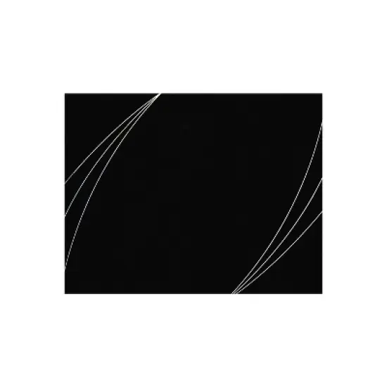 Great Papers Petal Touch Certificate Holders 9.34" x 12" Modern Black 5/Pack (2019002) image {1}