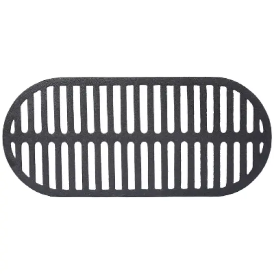 Oval Cast Iron Grill Outdoor, Portable Charcoal Grill and Tabletop Cast Iron Skillet,100% Cast Iron, Enameled, Durable,Charcoal Grill, Camping Stove image {10}