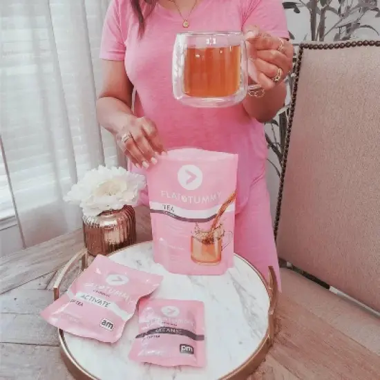 Flat Tummy 2-Step Detox Tea - 1.06oz image {7}