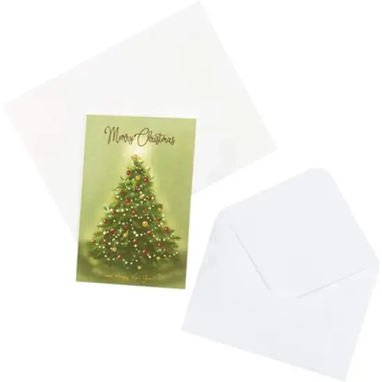 48-Pack Vintage Merry Christmas Greeting Cards Box Set - Holiday Greeting Cards with 6 Vintage Christmas Designs, Envelopes Included, 4 x 6 inches image {4}