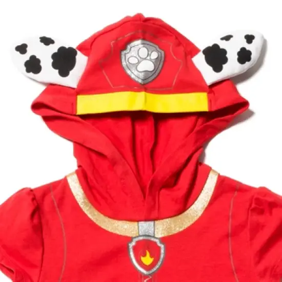 Paw Patrol Marshall Girls Cosplay T-Shirt Dress and Leggings Outfit Set Toddler image {5}