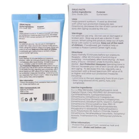 TIZO Zinc Body and Face Sunscreen SPF 40 Non-Tinted with Antioxidants C & E 3.5 oz image {7}
