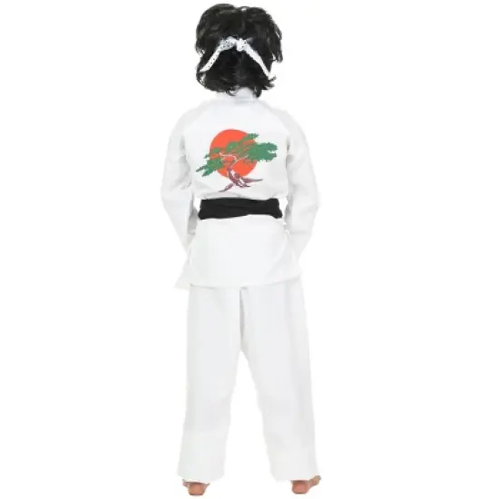 HalloweenCostumes.com Boy's Karate Kid Daniel San Halloween Costume | Kids' Officially Licensed Karate Kid Outfit image {1}