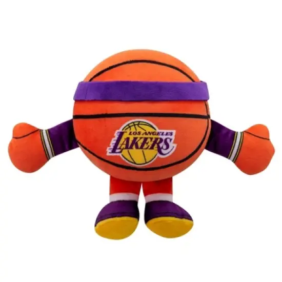 Bleacher Creatures Los Angeles Lakers 8" Kuricha Basketball Sitting Plush image {3}