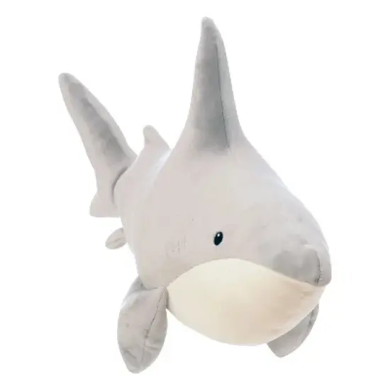 Manhattan Toy Snarky Sharky Velveteen Sea Life Toy Shark Stuffed Animal, 16" image {3}