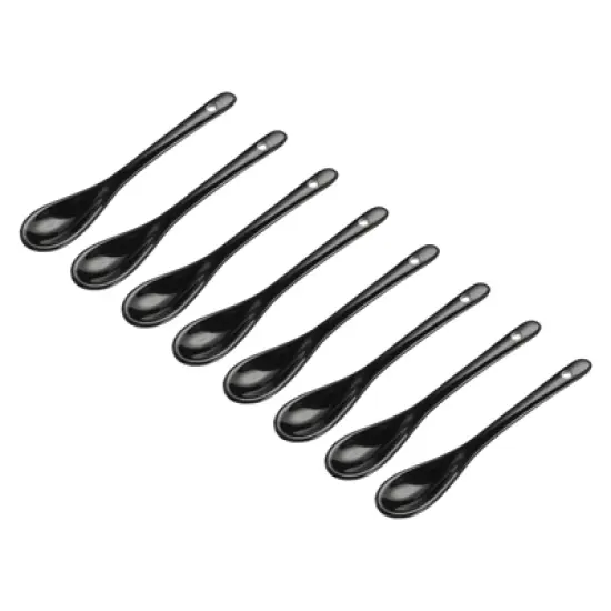 Unique Bargains Ceramic Home Kitchen Restaurant Tea Coffee Stirring Spoons image {4}