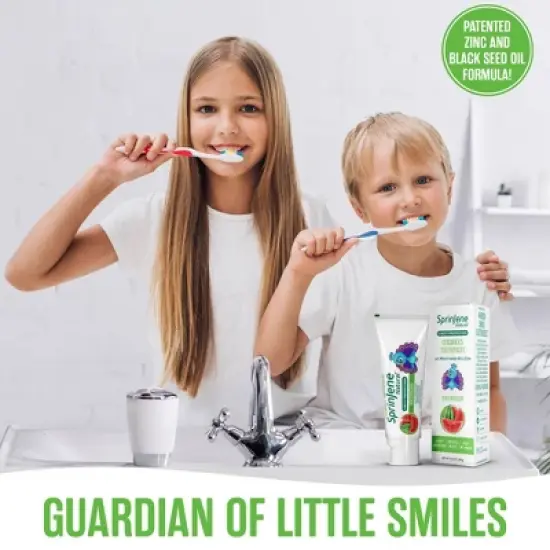 SprinJene Natural Kids' Toothpaste - Watermelon - 3.5oz image {5}