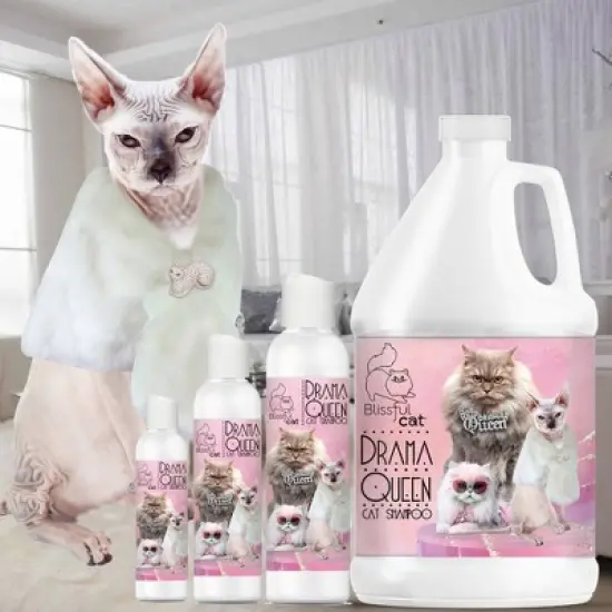 The Blissful Cat Drama Queen Cat Shampoo image {3}