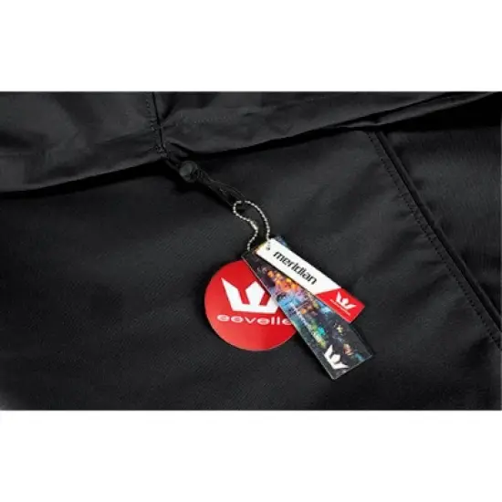 Eevelle 24" Meridian Round Table Fire Pit Cover Black image {1}