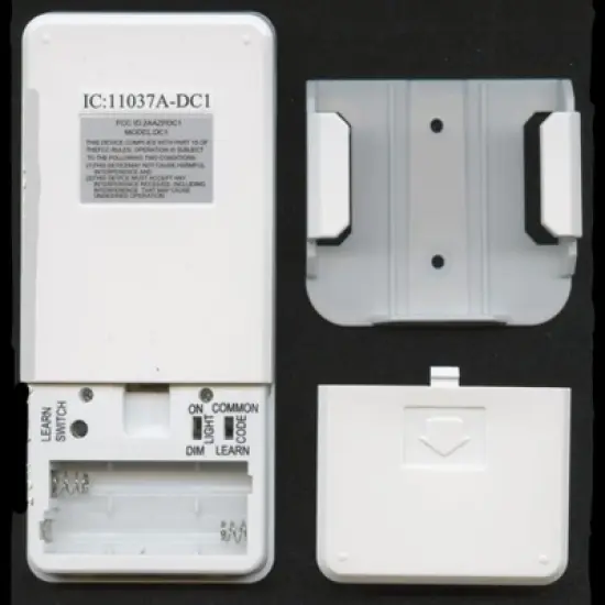 Anderic DC1 Replacement Ceiling Fan Remote Control for Hampton Bay, Monte Carlo, and others image {3}