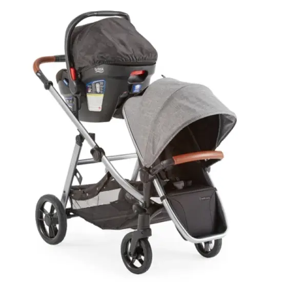 Contours Legacy Single to Double Convertible Stroller - Gray image {6}