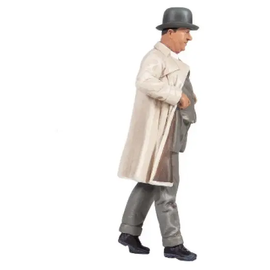 1930's Ettore Bugatti with Raincoat Figurine for 1/18 Scale Model Cars by LeMans Miniatures image {2}