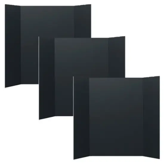 Flipside Products 36" x 48" Black Foam Project Board - Pack of 3 image {4}