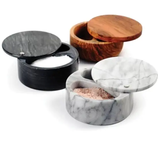 Rsvp Olive Wood Salt Box image {6}