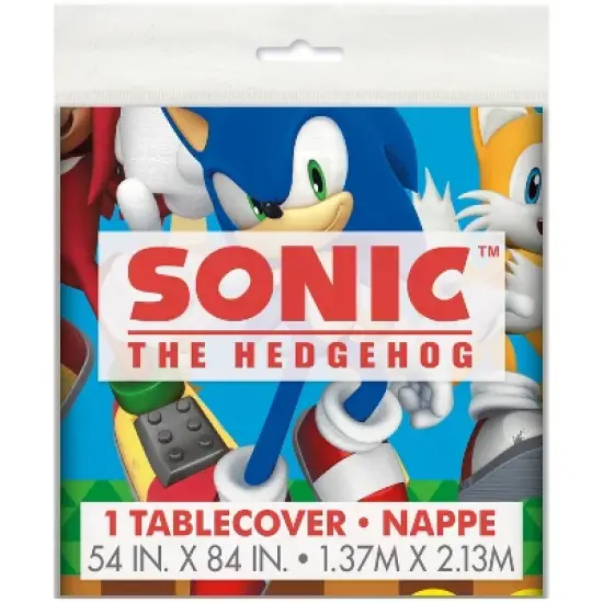 Sonic the Hedgehog Plastic Table Cover image {2}