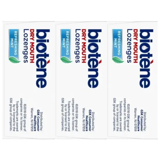 Biotene Dry Mouth Lozenges for Fresh Breath Refreshing Mint - 27ct/3pk image {6}