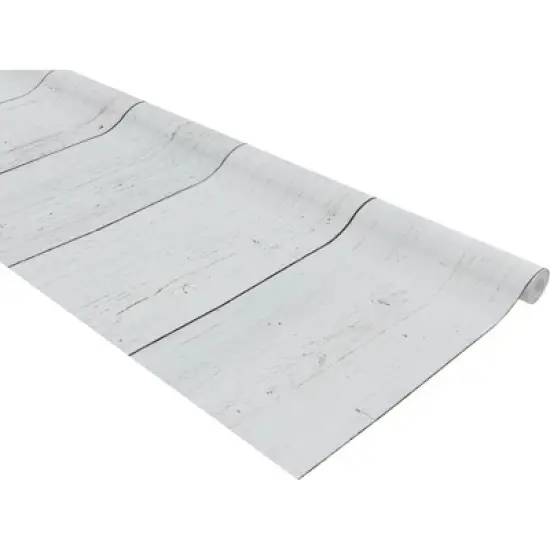 Fadeless Designs Paper Roll, White Shiplap, 48 Inches x 50 Feet image {1}