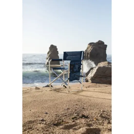 MLB Cleveland Guardians Outdoor Sports Chair - Navy Blue image {7}