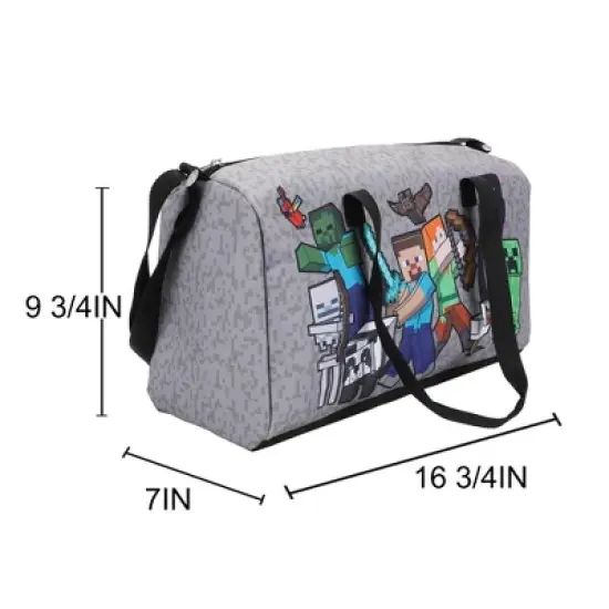Minecraft Monster Battle 5-Piece Duffel Bag Set image {1}