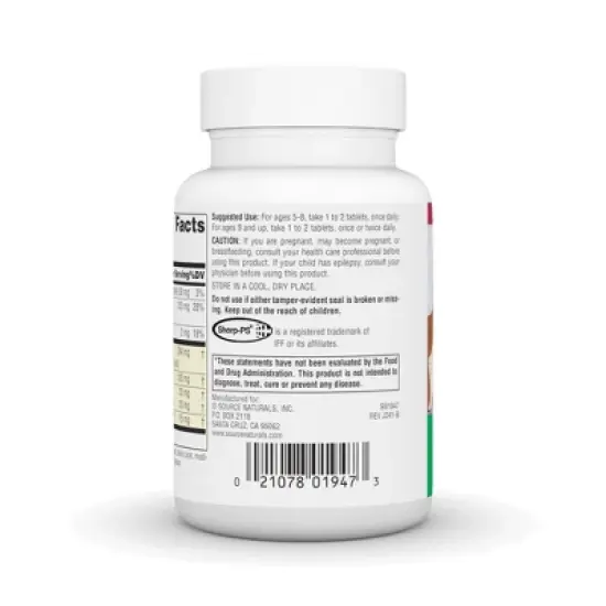 Attentive Child by Source Naturals, Inc.  -  120 Tablet image {2}