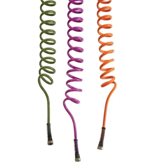 Gardener's Supply Company Ultra Lightweight Coil Garden Hose | Expandable & Retractable BPA Free For Outdoor Garden Watering Drinking Water Safe | 50' image {2}