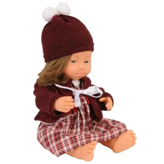 Miniland Girl Doll with Down Syndrome - 15&rdquo; Doll with Outfit image {3}