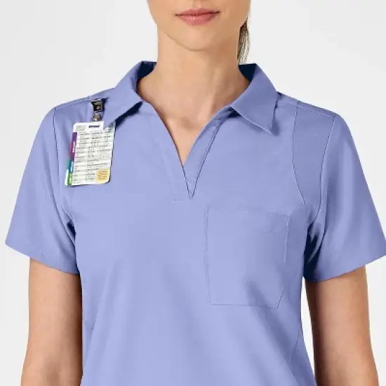 Wink W123 Women's Collar Scrub Top image {4}